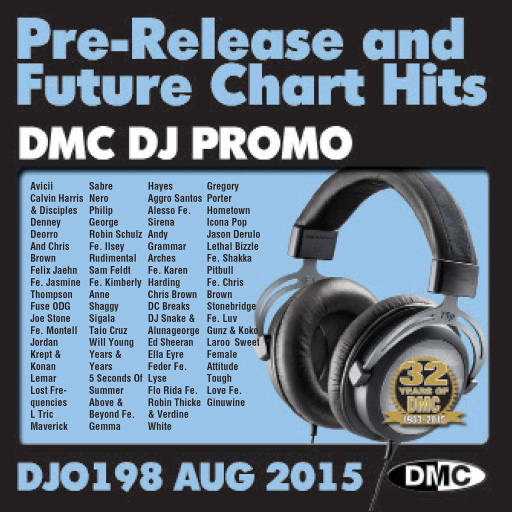 DMC DJ Promo 198 - August Release