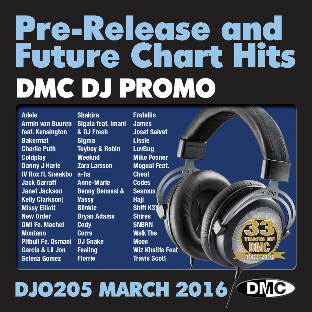 DMC DJ Promo 205 - March 2016 Release