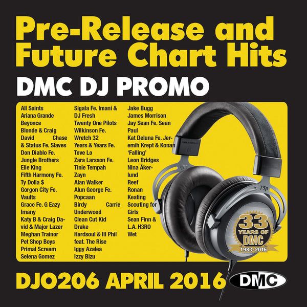 DMC DJ Promo 206 - April 2016 Release