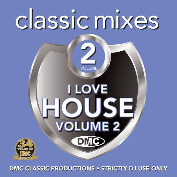 DMC  CLASSIC MIXES - I LOVE HOUSE 2     The Paradise Selection - An essential &amp; exclusive selection of classic megamixes and remixes of the very best in 90s House Music. Indispensable for professional djs.  New release.