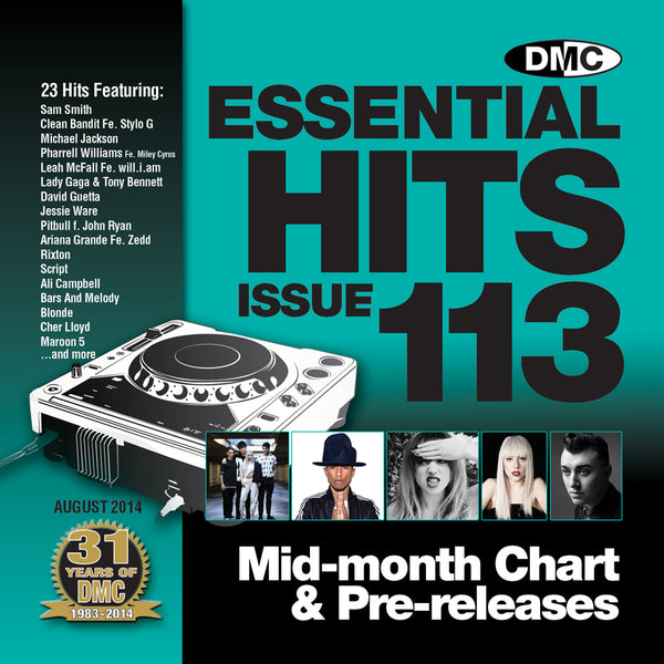 DMC ESSENTIAL HITS 113 - NEW AUGUST RELEASE