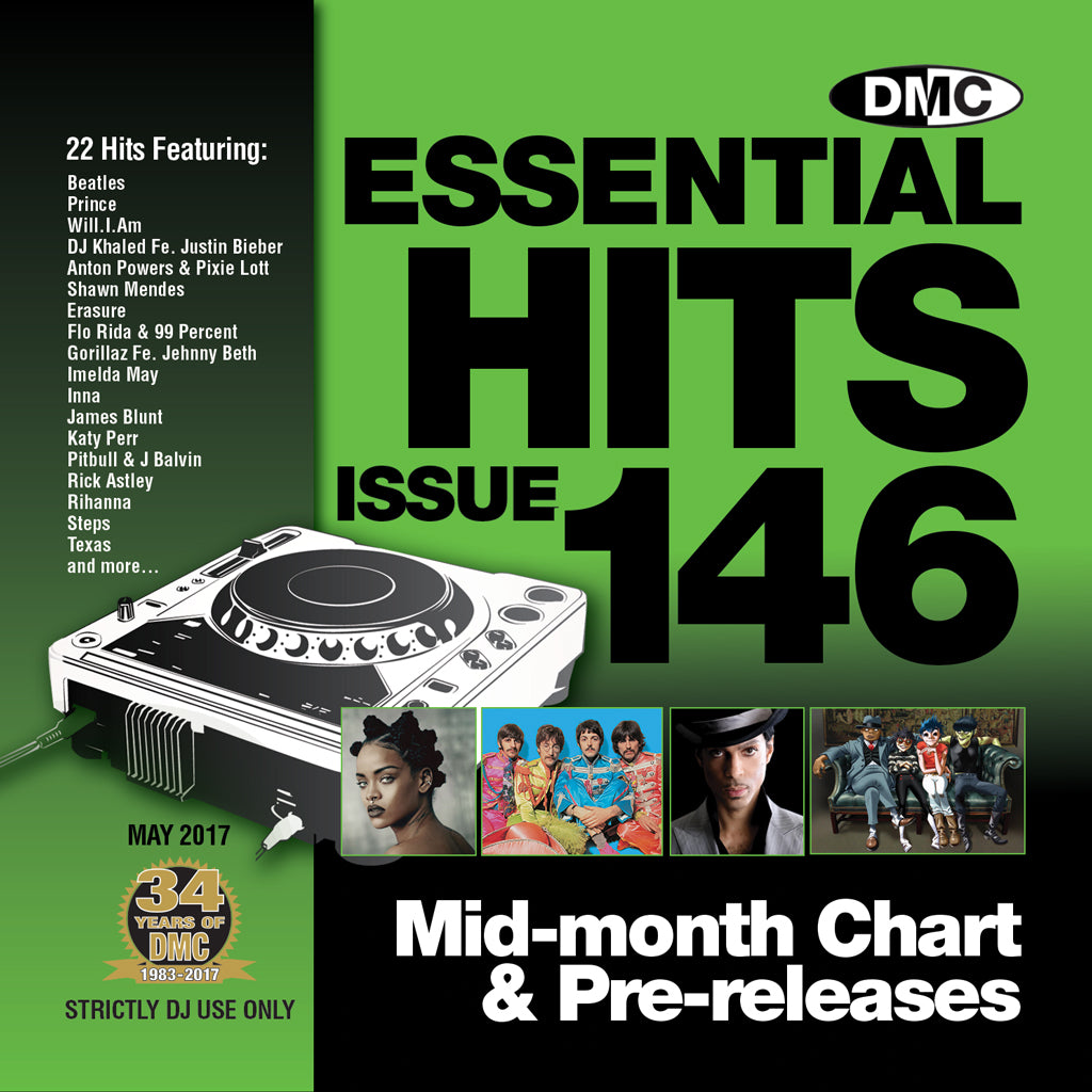 DMC Essential Hits 146 - Mid May 2017 release