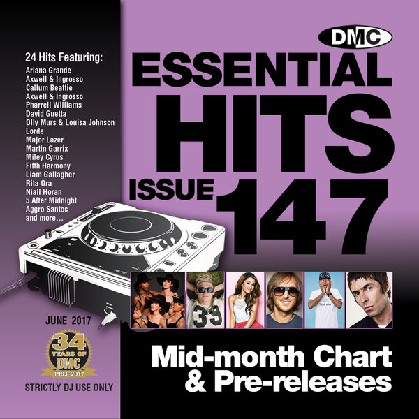 DMC Essential Hits 147 - Mid June 2017 release