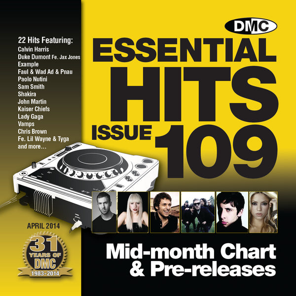 DMC ESSENTIAL HITS 109  - Mid Month Chart Releases