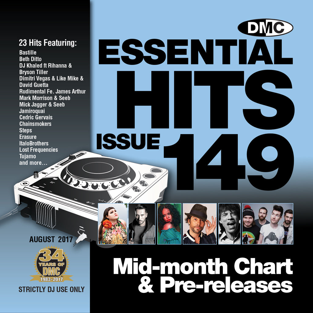 DMC Essential Hits 149 - Mid August 2017 release