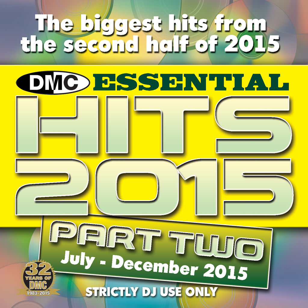 DMC Essential Hits 2015 - Part 2 - July - December - New Release