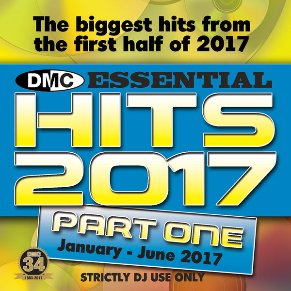 DMC ESSENTIAL HITS 2017 - Volume One - The biggest hits from the first half of 2017 - July 2017 release