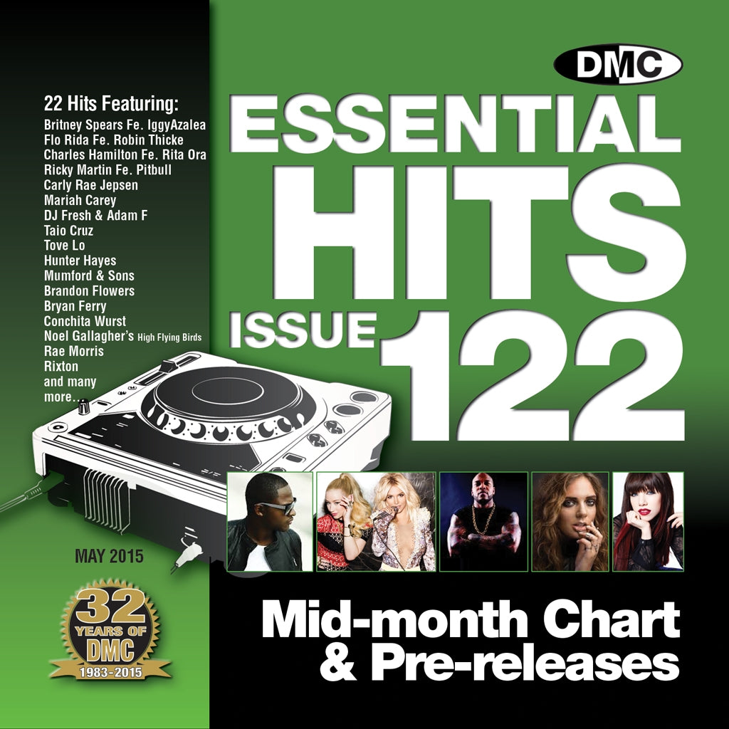 DMC ESSENTIAL HITS 122 - May mid month release