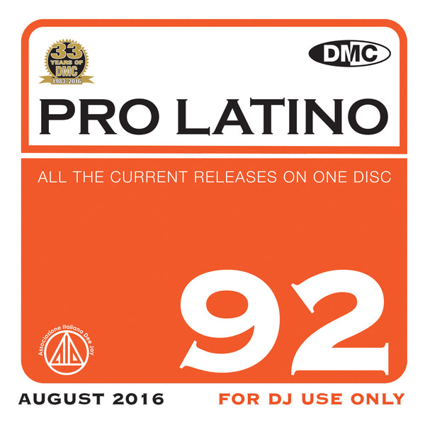 DMC Pro Latino 92 - August 2016 release
