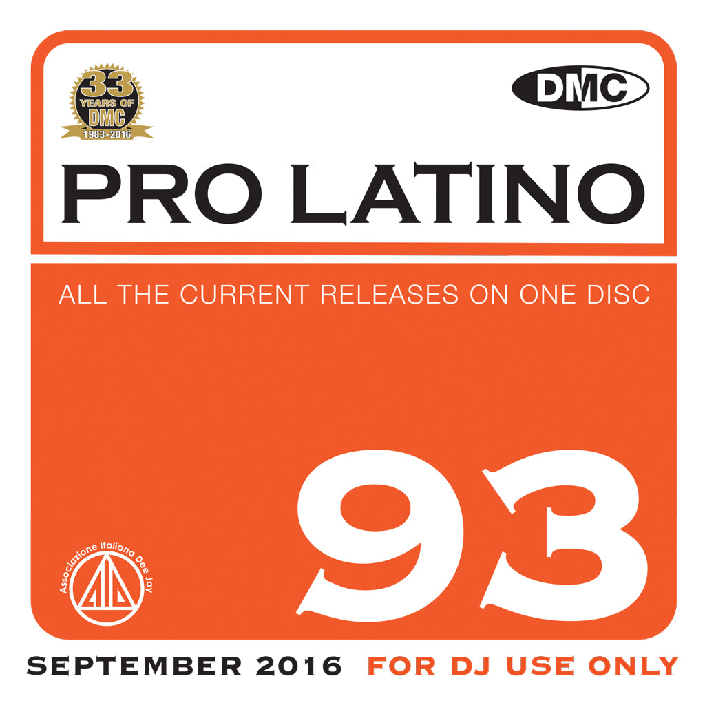 DMC Pro Latino 93 - September 2016 release