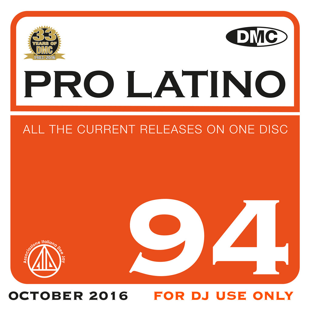 DMC Pro Latino 94 - Mid October 2016 Release
