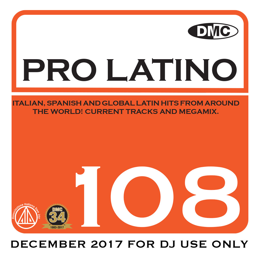 DMC Pro Latino 108 - December release
