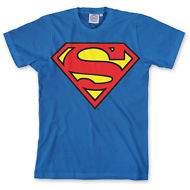 Flash sale -  Official Superman Logo T-shirt (blue )