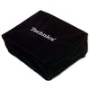 Technics Deck Cover - Black with Silver Embroidery - New