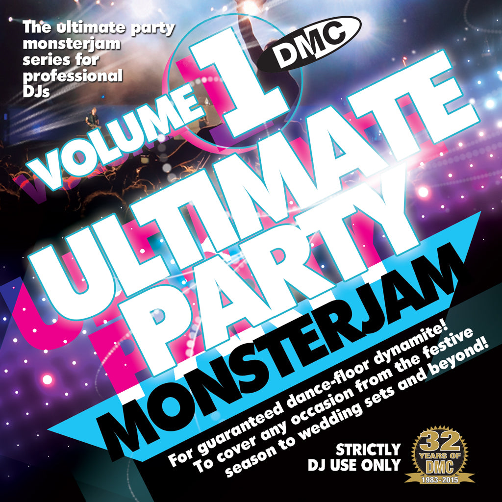 DMC Ultimate Party Monsterjam Volume 1- December 2015 Release - New for the Party Season