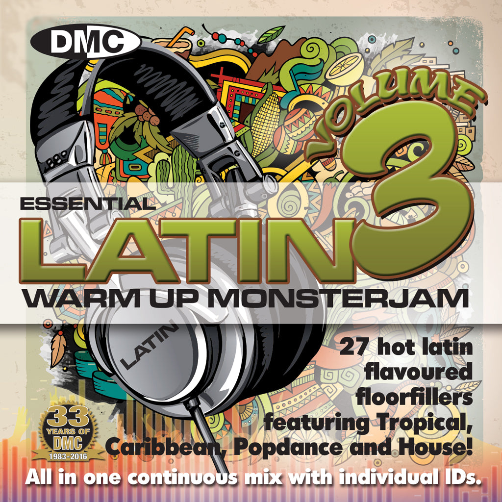 DMC Warm Up Latin Monsterjam Volume 3 - July 16 release