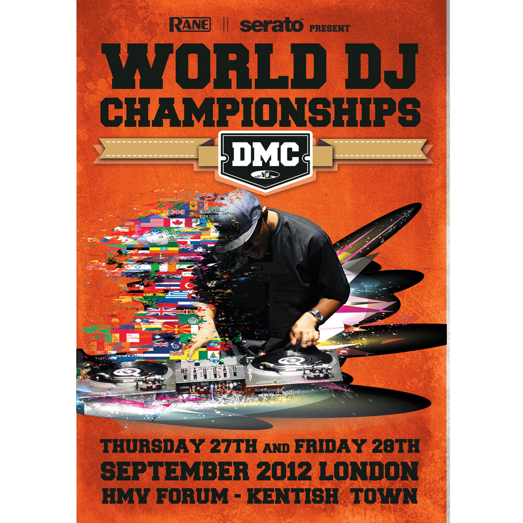 DMC World DJ Championship Final 2012 Poster